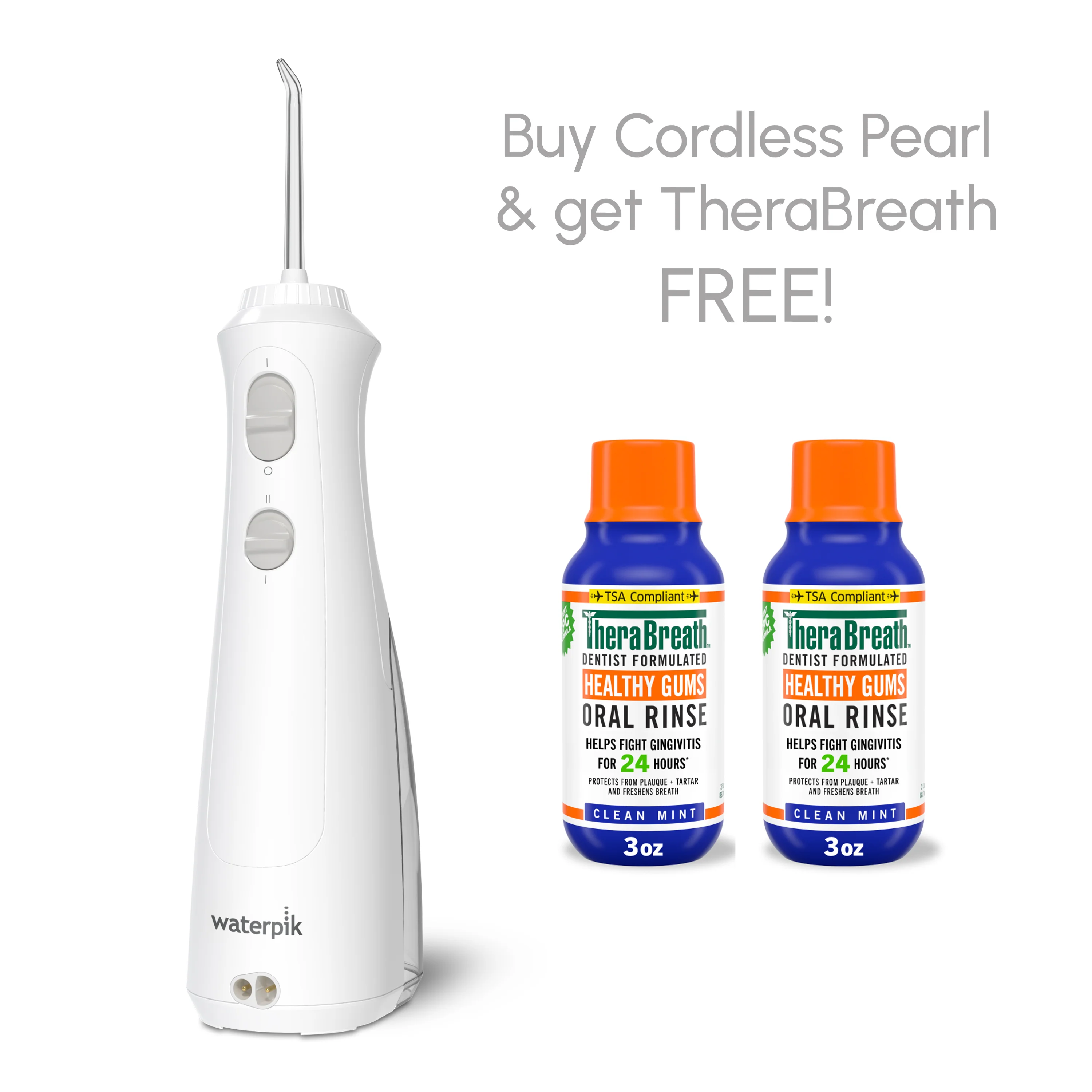 Waterpik x TheraBreath